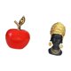 thumbnail image 5 of Escultura De Fruta De Cerámica Y Estatua De Mujer Africana, Adorno De Mesa, Obra De Arte Creativa Para Decoración Del Hogar Y Sala De Estudio, Regalo Navideño, Centro De Mesa De Resina Para, 5 of 8