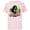 Soft Pink, variant on Marvel She-Hulk Jennifer Walters Palm Tree Flex - Short Sleeve Cotton T-Shirt for Adults - Customized-Black
