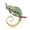 2, variant on Vibrant Lizard Alloy Brooch Pin Four Colors Exquisite Craftsmanship Accessory