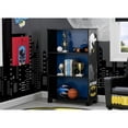 thumbnail image 4 of Delta Children Kids DC Superhero Batman Wooden 3 Shelf Bookshelf Bookcase, Black, 4 of 4