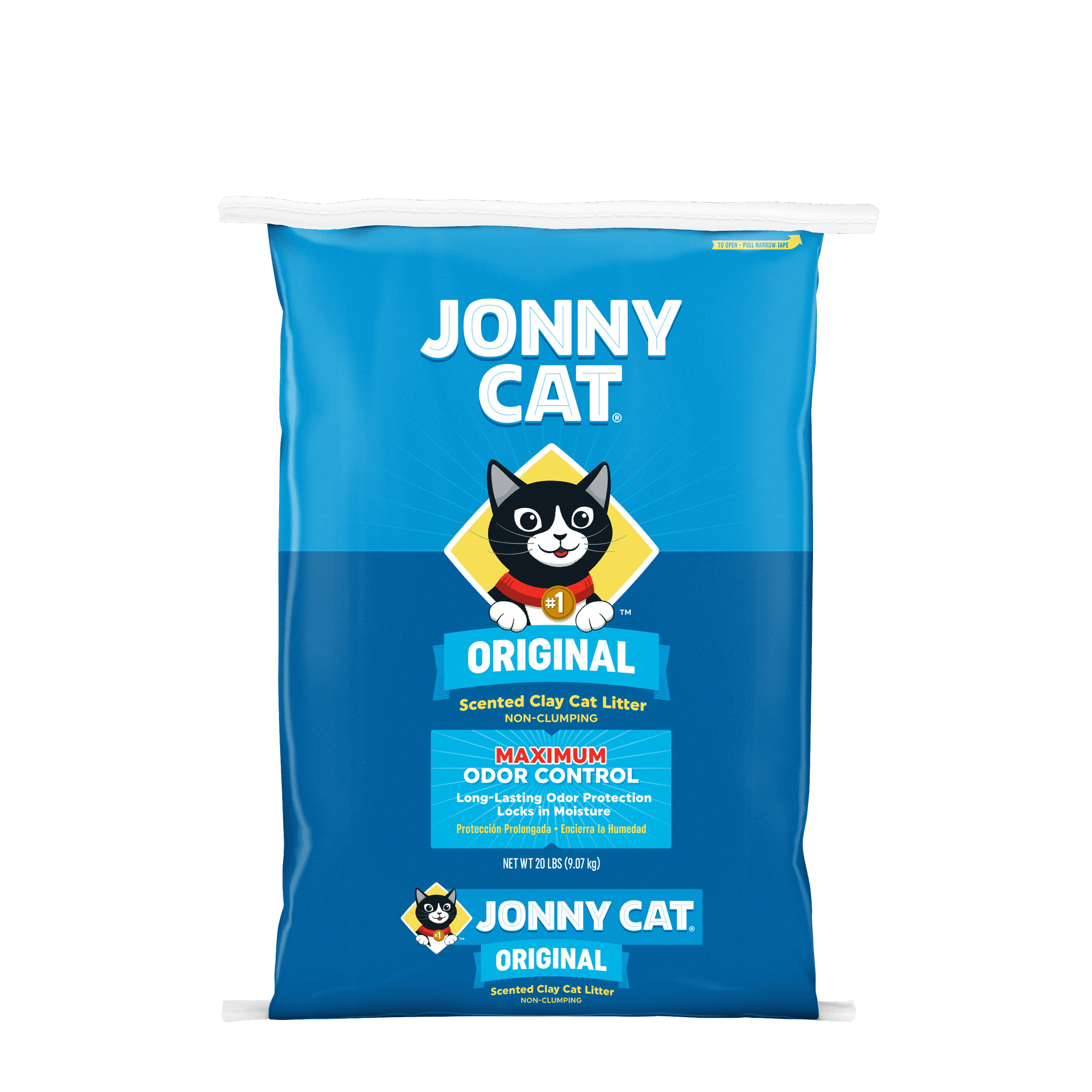 Jonny Cat Original Non-Clumping Clay Cat Litter, 20 lb Bag