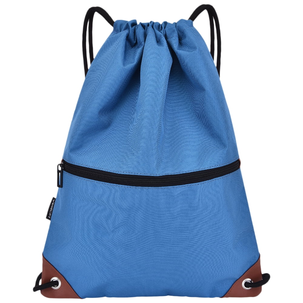 gym sack with zip pocket