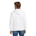 thumbnail image 4 of Gildan Heavy Blend Hooded Sweatshirt, Men's Classic Fit Fleece Pullover Hoodie, White, XL, 4 of 5