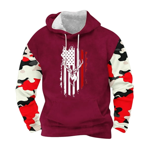 Sudaderas con capucha para hombre, moda, bolsillos, manga larga, estampado, sudaderas con capucha, blusa para hombre, blusa de poliéster