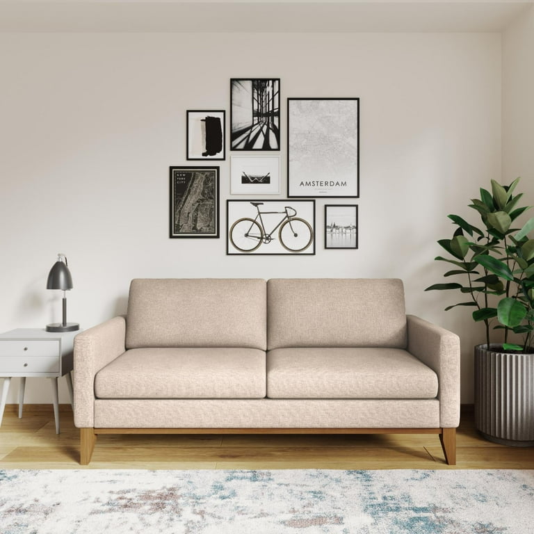 Lifestyle solutions darcy sofa in beige deals