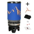 thumbnail image 2 of LJNYFDC Ensemble de Support de Réchaud de Camping Étanche pour l'Extérieur, Conception Ajustable Coupe-Vent, Efficacité Thermique Améliorée, Réutilisable, Portable, Idéal pour le Camping et la Cuisine en Plein Air, Durable et Pratique, 2 of 6