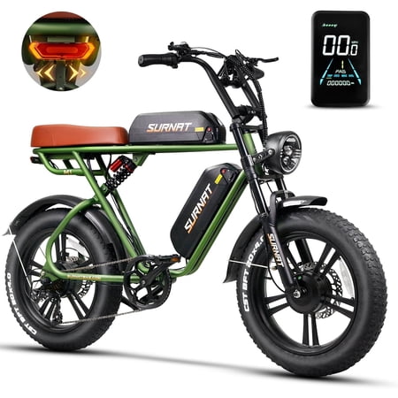 Electric Bike for Adults 20" - Dual Motor AWD 2000W Long Range Ebike with Dual 48V/15.6Ah Removable Batteries ul2849, 20x4.0 Fat Tire Electric Bicycle, Hydraulic Disc Brake E-Bike for Men Women