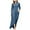 Light Blue, variant on Fesfesfes Women Dress Turndown Collar Loose And Comfortable Long Sleeve Long Dress Under $10