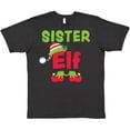 thumbnail image 3 of Inktastic Christmas Sister Elf T-Shirt, 3 of 5