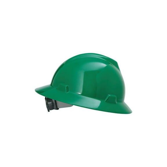 V-Gard® Protective Hats, Fas-Trac Ratchet, Hat, Green