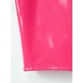 thumbnail image 7 of Alvivi Women's Glossy PVC Leather Mini Skirt Solid Color Bodycon Short Pencil Skirts Pink L, 7 of 7