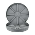 thumbnail image 1 of Uxcell 2-Pack Plato para Plantas, 10 Pulgadas de Plástico Antirotura para Plantas en Macetas de Interior/Exterior [Gris], 1 of 1