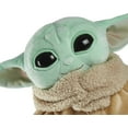 thumbnail image 3 of Star Wars Plush Toy, Grogu Soft Doll from The Mandalorian, 8-in Figure, 3 of 4