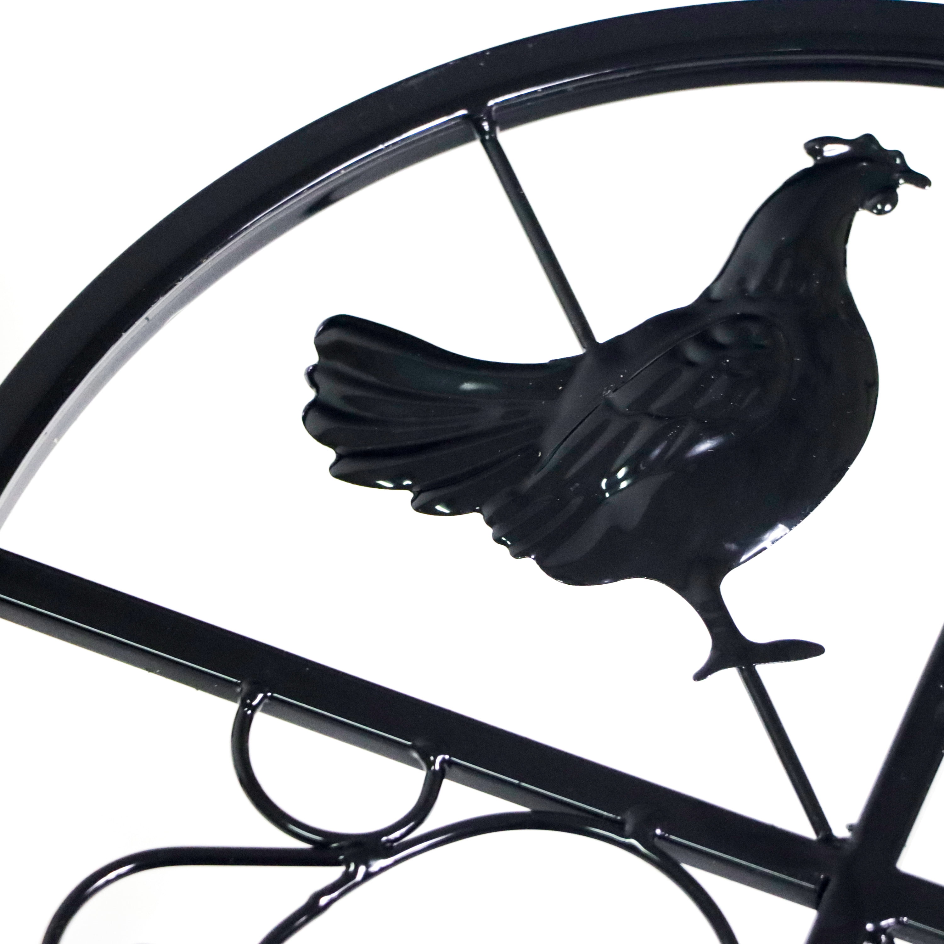 Chicken Feeder Metal Water and Feed Stand (Set of 2)