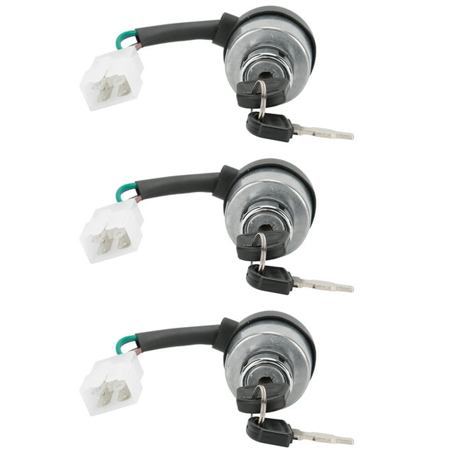 Ignition Switch, 4-Wire Ignition Easy To Install Wear- Generator Electric Door Lock, For Breeding Farms Farming