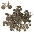 thumbnail image 4 of DIY Jewelry Accessories, 50Pcs Bicycle Pendants Durable Bicycle Model Decorations  For Bracelets For Necklaces, 4 of 8