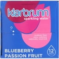 thumbnail image 2 of Klarbrunn® Blueberry Passion Fruit Sparkling Water 12-12 fl. oz. Cans, 2 of 9