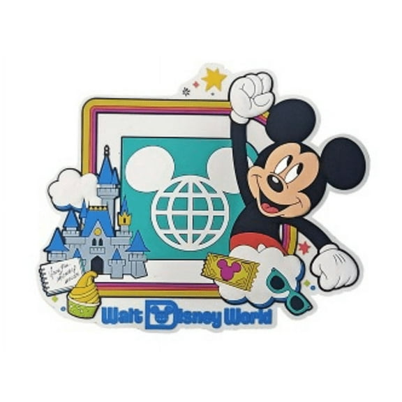 Disney Parks Magnet - Walt Disney World Play In The Park Mickey New With Tag