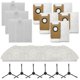 thumbnail image 1 of Upgrade Your Cleaning Arsenal with Filter Mop Cloth Dust Bag Side Brush Kit for AIRROBO T20 T20+ Vacuum Cleaner, 1 of 10
