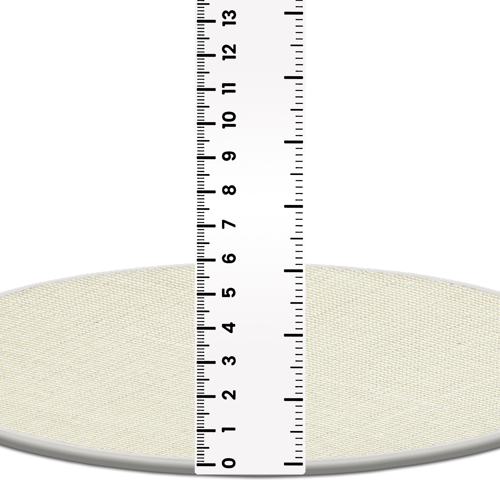 Delara Premium Handwoven Wool and Jute Area Rug, 6' Round, Natural Boucle, 0.25" Thick, Soft & Durable for Living Room, Bedroom, Entryway