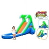 Blast Zone Tropical Splash 150" Inflatable Water Slide