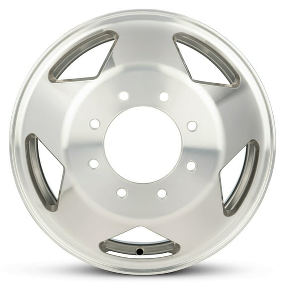 Part Synergy Replacement for 16 Inch Wheel for 1999-2004 Ford F350SD 8 Lug Silver Aluminum Rim
