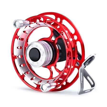 Yokua Fly Fishing Reels Outdoor Fishing Line Drum Wheel Driving Cart Reels Wheel