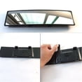 thumbnail image 5 of 1PC 300mm Wide Curve Inner Clip On Rear View Rearview Mirror Universal Car Truck, 5 of 9