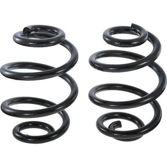Rear Coil Spring Set - Compatible with 2001 - 2005 BMW 325xi Sedan 2002 2003 2004