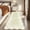 Ivory, variant on 2x6 Runner Rug Scalloped Kitchen Runner Rug Non Slip Washable Entryway Runners Modern Bordered Foldable Thin Accent Carpet Low Pile Soft Nursery Rugs