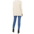 thumbnail image 4 of Vince Camuto Women's Oversized Knit V-Neck High-Low Sweater Vest (Malted, XL), 4 of 11