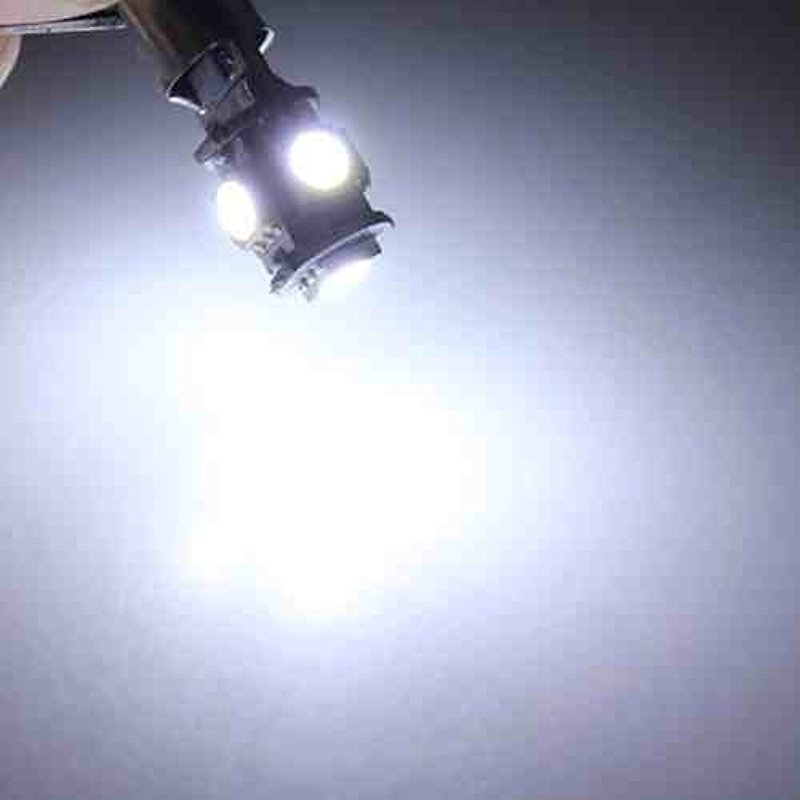10x LED Replacements for Malibu Landscape Light Led/smd Per Bulb 194 T10  T5 Wedge Base Cool White 12v Dc 1407ww