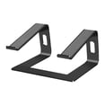 thumbnail image 1 of Seitruly Soporte plegable para computadora portátil Soporte de aleación de aluminio con estabilidad Soporte de disipación de calor Soporte para Juegos de teclado y mouse para computadora Negro, 1 of 6