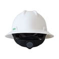 thumbnail image 2 of CASCO MARCA MSA COLOR BLANCO CON ALA ANCHA (SUSPENSIÓN FASTRAC), 2 of 4