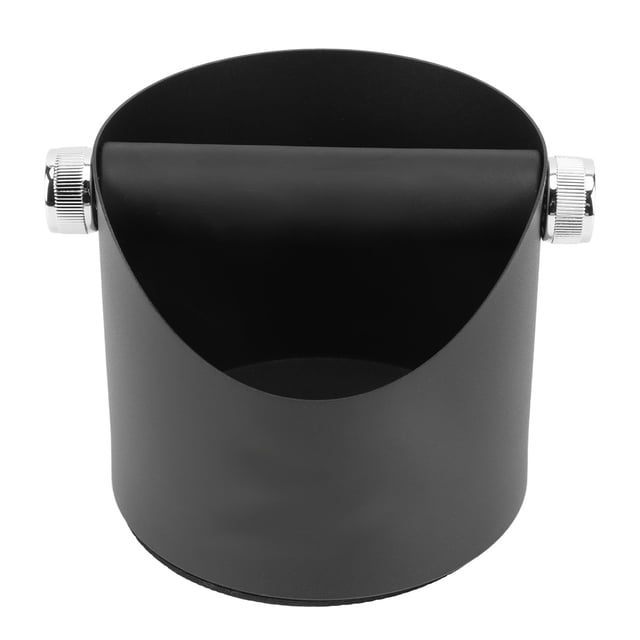 Cubo Antideslizante para Reciclaje De Posos De Café Y Escoria En Polvo para Máquinas De Café Domésticas: Solución para Golpear El Café(Negro)