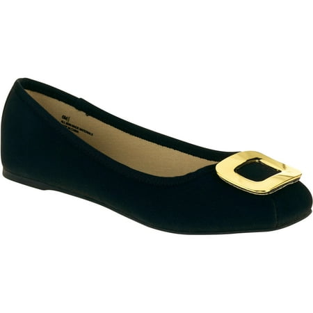 Sandy Ballet Flat - MoMo Womens' Karina Buckle Ballet Flat