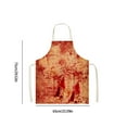 thumbnail image 3 of Konghyp Halloween Apron, Polyester Kitchen Work Clothes, Stain Resistant, Breathable, Comfortable for Cosplay and Themed Events, Durable and Easy to Clean, 3 of 6