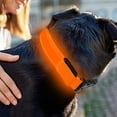 thumbnail image 3 of LED Dog Collar USB Rechargeable | Adjustable Luminous Nylon Pet Collar with Bag Storage | Reflective Safety Light Up Visibility Up to 500m | Includes USB Cable | Fits Small Medium Pets, 3 of 6