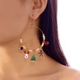 thumbnail image 6 of SPEKSEE Christmas Earrings For Women Christmas Dangle Earrings Holiday Earrings Christmas Tree Wreath Christmas Bow Jingle Ball Earrings Christmas Jewelry Decorations, 6 of 6