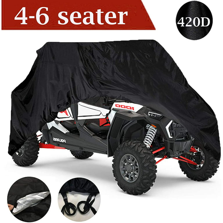 420D UTV Waterproof 4-6 Seater Cover For Polaris Ranger/General –  StarknightMT