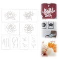 thumbnail image 1 of Garden Fence Large Flower Stencils Upgrade Large Flower Stencils Set For Garden Fence & Wall Decor Reusable Floral Wall Garden Stencils For Painting Large Patterns On Wood Clearance, 1 of 9