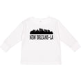 thumbnail image 3 of Inktastic New Orleans Louisiana Skyline Boys or Girls Long Sleeve Toddler T-Shirt, 3 of 5