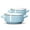 Blue, variant on Ecodeco Ceramic Soup Bowls with Handles – Set of 2 (16 oz) – Red – Microwave & Oven Safe – Gift-Ready Packaging