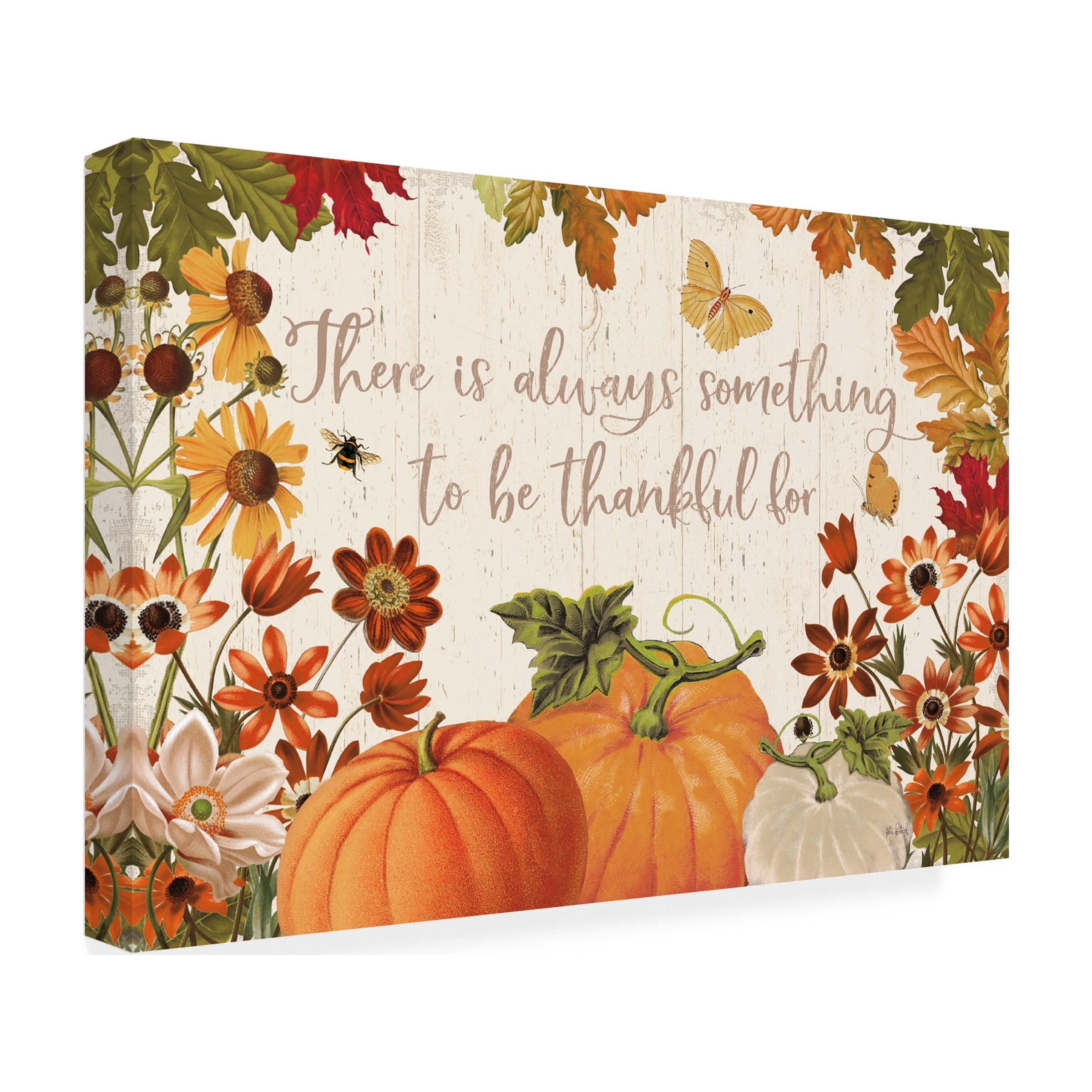 Katie Pertiet 'Fall Garden I' Canvas Art