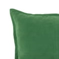 thumbnail image 2 of Lush Decor 100% Polyester Faux Suede Decorative Pillow Green Forest Single 20X20+0.75, 2 of 11