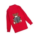 thumbnail image 7 of Mifsaly Toddler Boys Girls Turtleneck Sweater Kids Long Sleeve Chunky Knit Warm Pullover Sweaters, 7 of 7