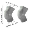 thumbnail image 2 of Volleyball Knee Pads for Adults Protective Breathable Soft Knee Cushions for Sports Activities with Lightweight Support and Versatile Sizing 2PCS, 2 of 3