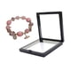 thumbnail image 5 of Pulsera ligera y clásica con cuentas para mujer, ideal como regalo de cumpleaños, Acción de Gracias, fiesta de compromiso o para madres. Planeta rosa, 5 of 9