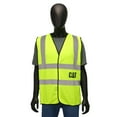 thumbnail image 4 of CAT HI VIS SAFETY VEST  GREEN  2XL, 4 of 6