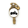 thumbnail image 1 of Mecanico de moto silueta patron Broche broche broche broche Metal retro, 1 of 3